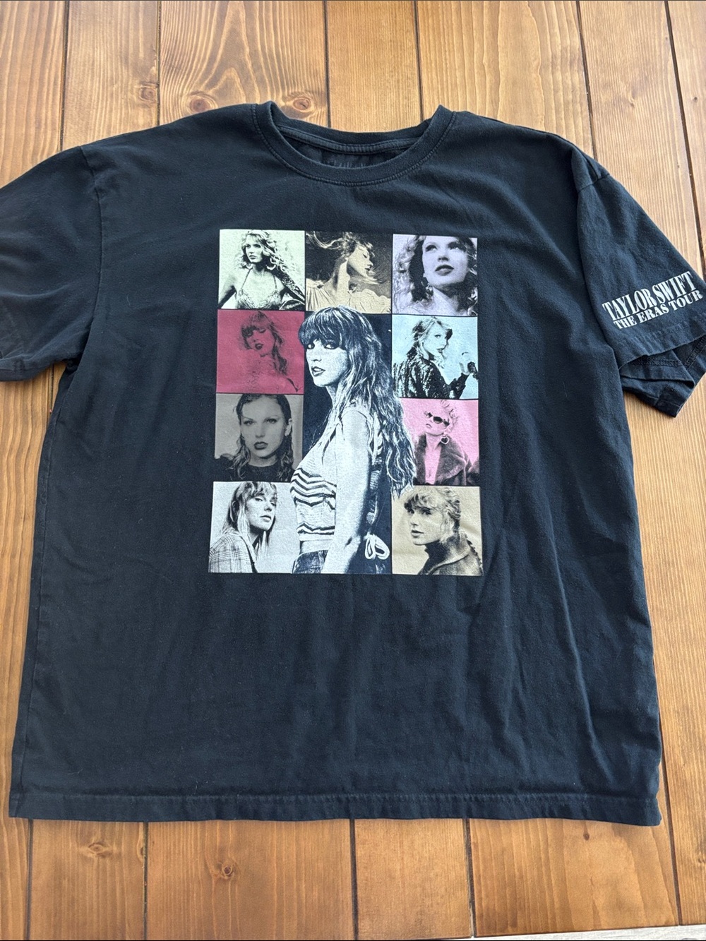 Taylor Swift Black Graphic Tee - Eras Tour Style